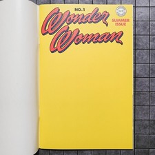 Wonder Woman #1 - (2023 Facsimile Ed. Yellow Blank) - KEY 1st App - UNREAD NM