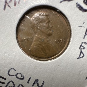 💥 1971 S Lincoln cent Penny DDO on date & Mint Error