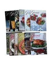 Gourmet Magazine Lot of 12 Magazines 1986 January - December (Nov 1986 - NA)