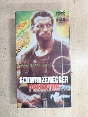 Predator (VHS, 1988, CBS Fox) Arnold Schwarzenegger, Carl Weathers