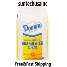Domino Premium Pure Cane Granulated Sugar, 10 lb Free and Fast Shipping