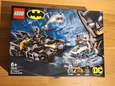 Lego DC 76118 Batcycle Duell mit Mr. Freeze, Neu und Ovp