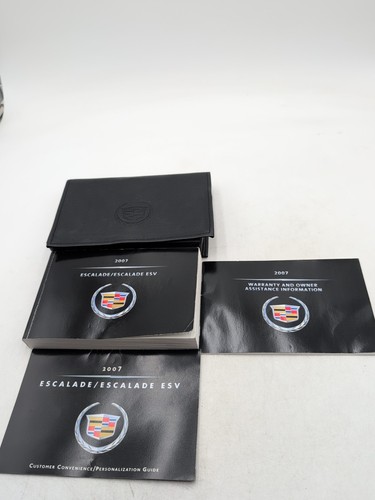 2007 Cadillac Escalade Escalade ESV Owners Manual with Case