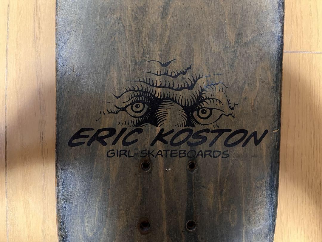 Girl skateboard erickoston 90s deck vintage | eBay