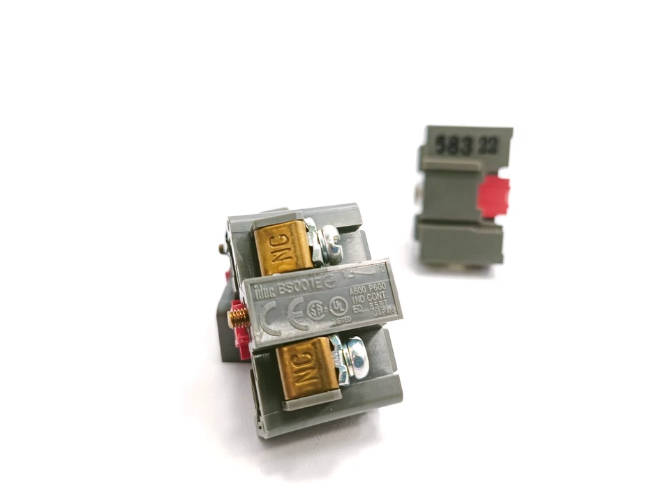 6525-51-0002 BLOQUE CONTACTO NOV IDEC BS001E BLOQUE CONTACTO LOTE DE 4 Foto 4 de 4