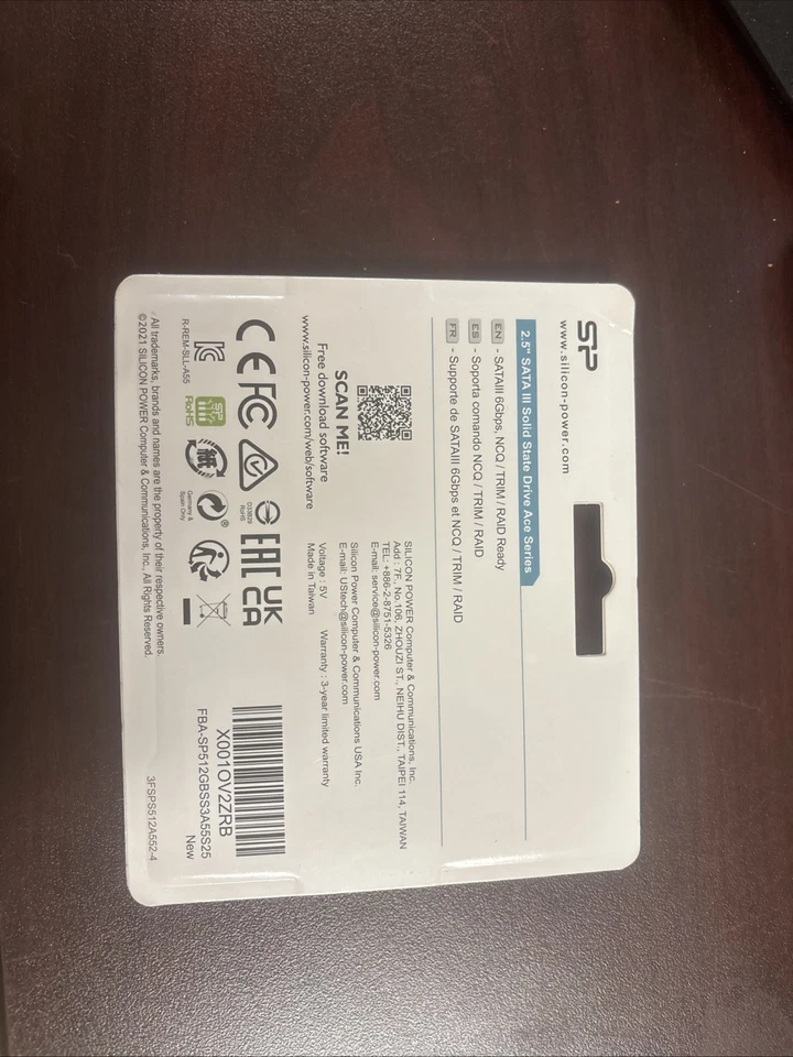 Silicon Power Ace A55 2.5" SATA III 512GB Solid State Drive Internal 5400 RPM - Image 2 of 2