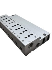 Festo 525224 MHA3-PR8-3-1/8 Manifold 8 Port Pneumatic Air Line BRAND NEW