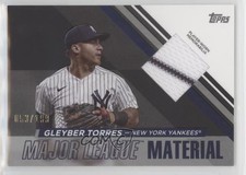 2024 Topps Series 1 Major League Material Black /199 Gleyber Torres #MLM-GT 1l14