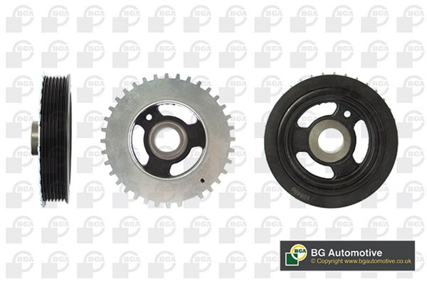BGA Riemenscheibe Kurbelwelle DP1237 FüR Ford Mondeo 3 B5Y Turnier BWY B4Y 4 BA7-image