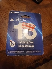 PS Vita Sony Playstation Vita 16gb Memory Card SEALED BRAND NEW