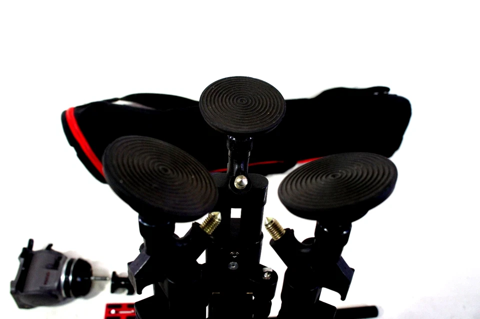 SISTEMA DE TRÍPODE DE FIBRA DE CARBONO CARTONI MIDSPR JUEGO DE TRES PIES TRBAG REPARADO 99Lbs Foto 4 de 4