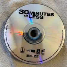30 Minutes or Less DVD 2011 Jesse Eisenberg Danny McBride Action Comedy