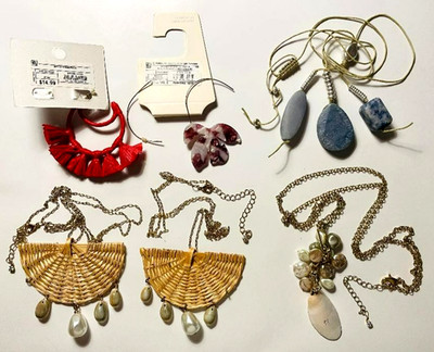 Lot of 6 New Target Costume Jewelry Pieces (Some Are Incomplete)~ FREE SHIPPING!