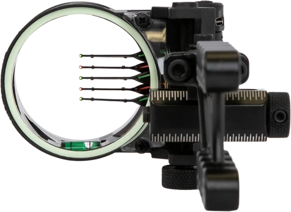 Mira de micro accionamiento Trophy Ridge Dimension 5 pines .019 Foto 2 de 4