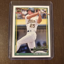 2026 Topps Series 1 - MARK MCGWIRE #T91-44 - 1991 Anniversary Athletics 🔥
