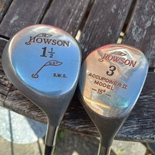 Set of Howson right-handed hybrid golf clubs, good condition, free postage