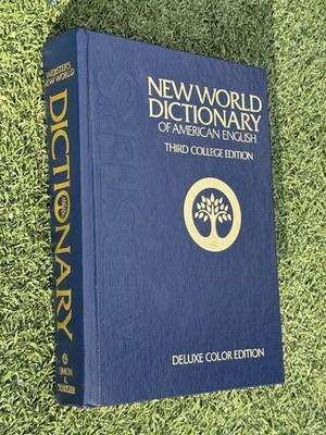 Webster s New World Blue Dictionary Of American English Third College Edition