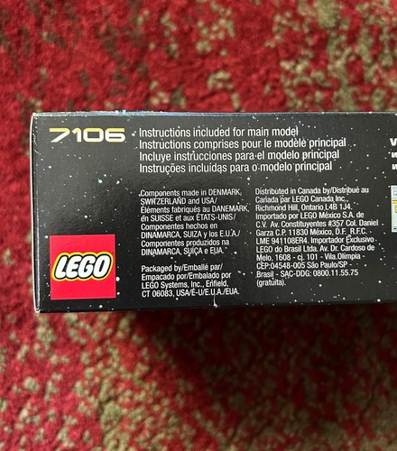 NEVER OPENED 2001 Lego 7106 Droid Escape Retired Star Wars Set w/ C-3PO + R2-D2 - Picture 8 of 24