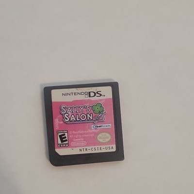 RealNetworks Sally's Salon for Nintendo DS - Simulation, E-Everyone, NTSC-U/C