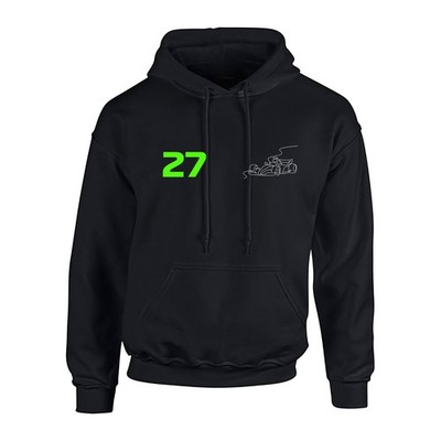 27 HUL Unofficial Mens Womens Hoodie Abstract Pocket Car 1 Motorsport Racing F