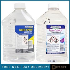 BARRETTINE WHITE SPIRIT LOW ODOUR REFINED CLEANING PAINTING THINNING DEGREASING