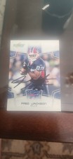 Fred Jackson Buffalo Bills Autographed Rookie Card. rookie card picture