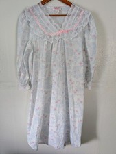 Honors Nightgown Womens Size M Ruffle Trim Intimate Grandmacore Modest
