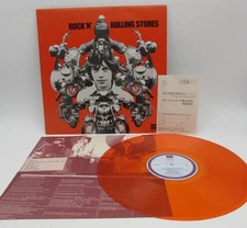 The Rolling Stones Rock 'N' Rolling Stones L20P1031 Japan Orange Vinyl LP S1646