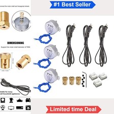 Synchronous Turntable Motor 100-127VAC 4W 5-6RPM CCW/CW Cup Turner Tumbler