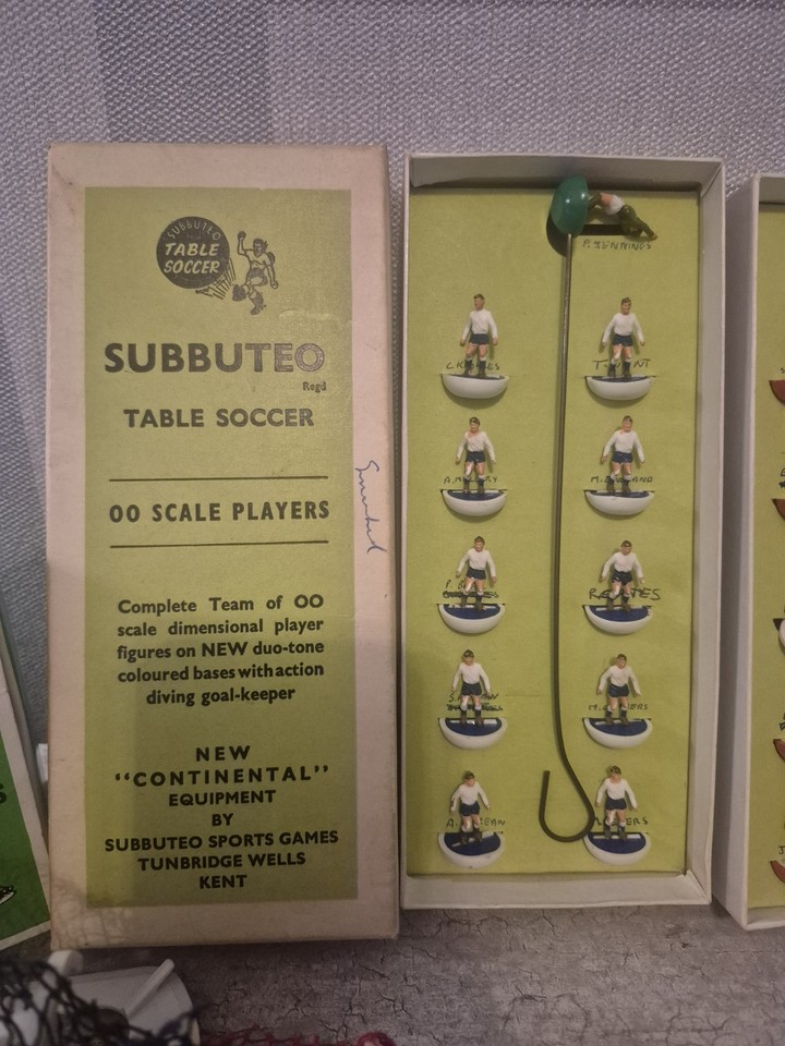Lot Subbuteo Vintage – Football De Table (Collection)