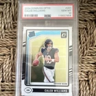 Panini 2024 Donruss Optic Caleb Williams Bears #201 Rated Rookie PSA 10