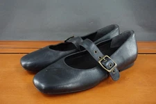 Vionic Heloise Shoes Womens 7.5 US Black Mary Jane Flats Comfort Buckle