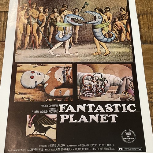 VTG Movie Poster “Silent Running” Starring Bruce Dern/Fantastic Planet - Picture 4 of 6