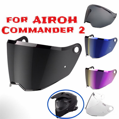 Helmet Visor Fits For AIROH Commander 2 Motorcycle Helmet Shield Lens