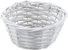 Cestino in Vimini | Legno | Cesto Regalo | Confezione Regalo | Decorazione | Ø 1