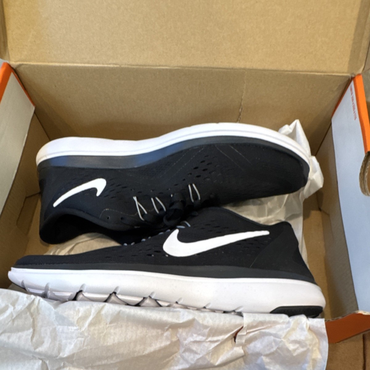 Nike Flex 2017 RN Black Anthracite Women's Sneaker Mesh Upper