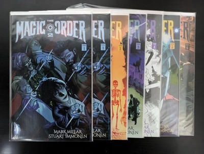 The Magic Order 2 #1 2 3 4 5 6 Lot of 7 Image Comics (1-6) 2021