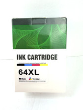 64XL ink cartridge combo 2 pack- one black and one tri color, Brand New Sealed