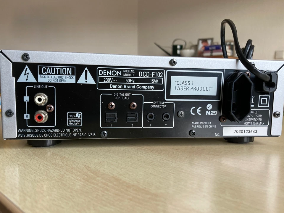 Denon MP3 WMA CD Player, gebraucht. - Bild 3 von 3