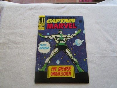 Hit Comic, Nr. 121, Captain Marvel, Sammlerzustand 0-1, Topzustand