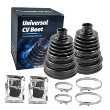 2PCS CV Boot Repair Kit, Silicone CV Axle Boot Repair Kit, Universal Tie Kit 2