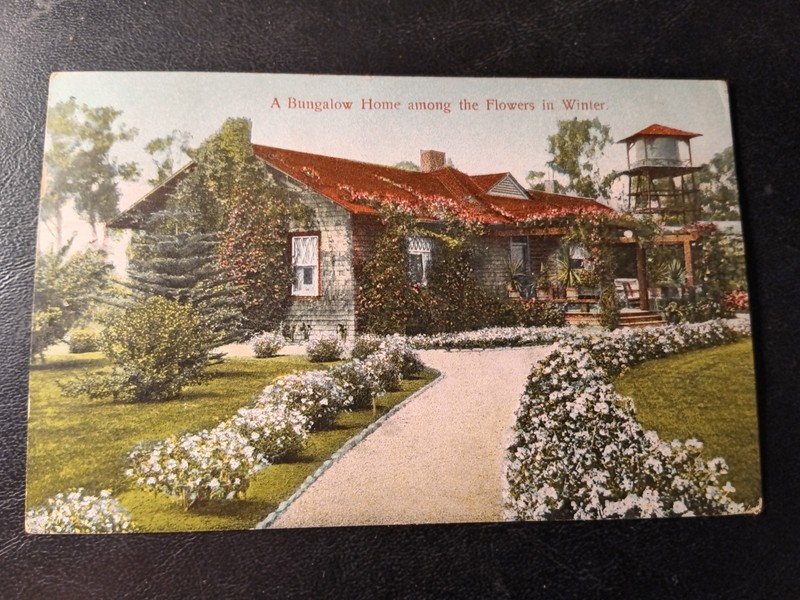 2 VINTAGE POSTCARDS 