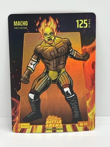2026 Bo Jackson Battle Arena Grillin Fire BattleFoil Macho Manny Machado