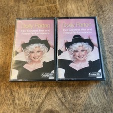 Dolly Parton Her Greatest Hits Finest Performances - CASSETTE - 2  3 - SEALED