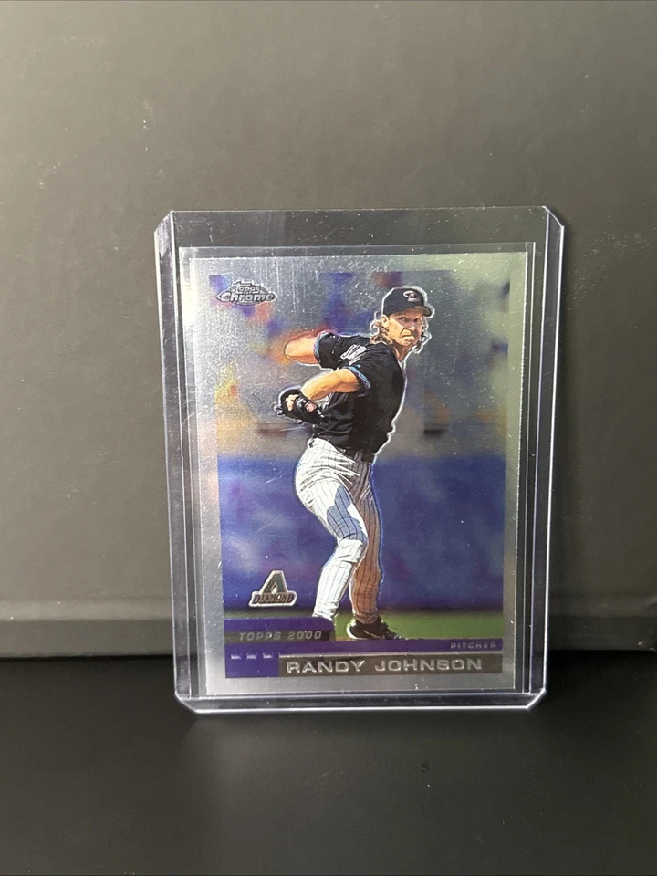2000 Topps Chrome - Randy Johnson #51 Arizona Diamondbacks Hall of Fame - Image 2 of 3