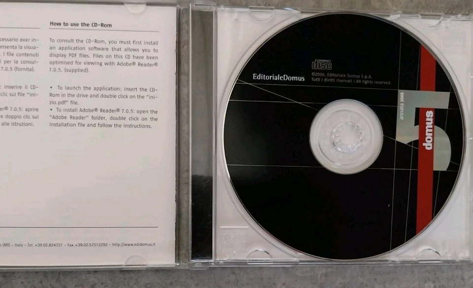 Cd Rom Italian  Learning X 3. Domus 2004- 05-06. Three Discs - Image 3 of 4