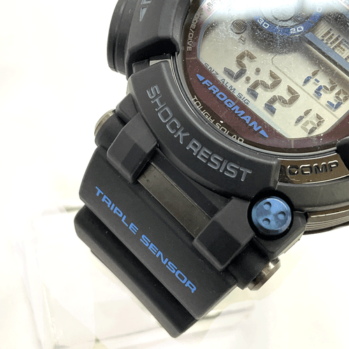 N Used Casio G-Shock Frogman Solar Radio Clock Gwf-D1000B-1Jf Black Dial Logo Bl - Picture 6 of 7