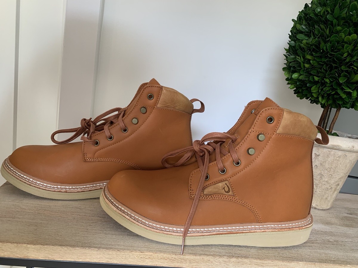 NWOT Olukai Kilakila Waterproof Leather Boots Coconut Husk Men’s OLUKAI Kilakila Men main image 2