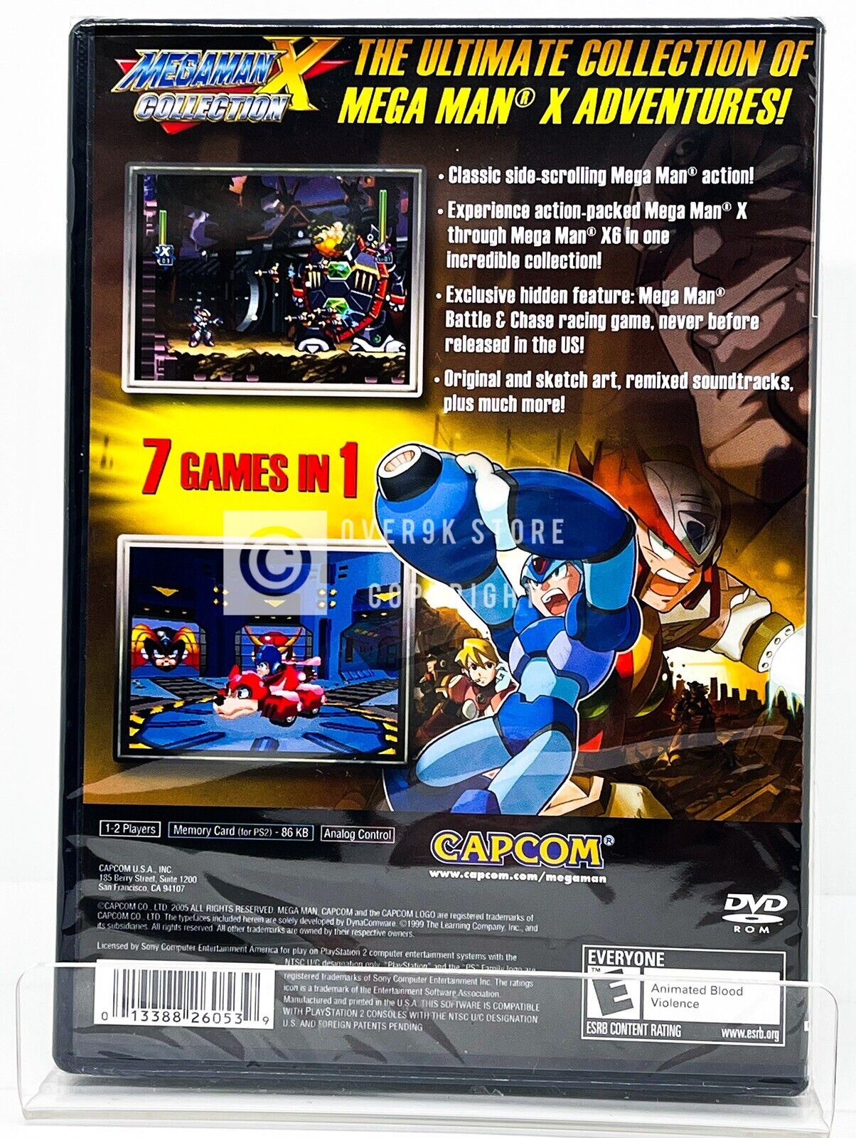 MEGA MAN ANNIVERSARY COLLECTION - Playstation 2 - Capcom - Jogos de Ação -  Magazine Luiza