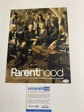 Parenthood cast signed 11x14 photo Monica potter Erika Christensen ACOA